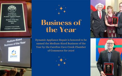 Dynamic Appliance Repair Named Medium-sized Business of the Year!
